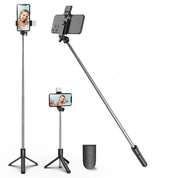 Bezprzewodowy Selfie Stick Statyw Tripod L01S
